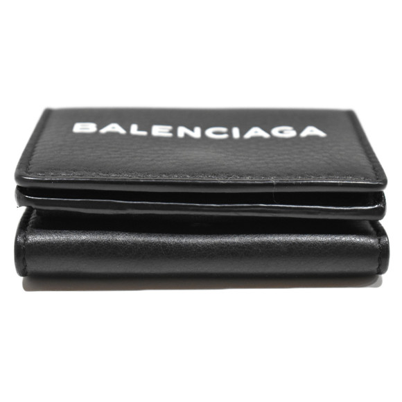 Balenciaga Popular Tri  Wallet black leather - Picture 5 of 9
